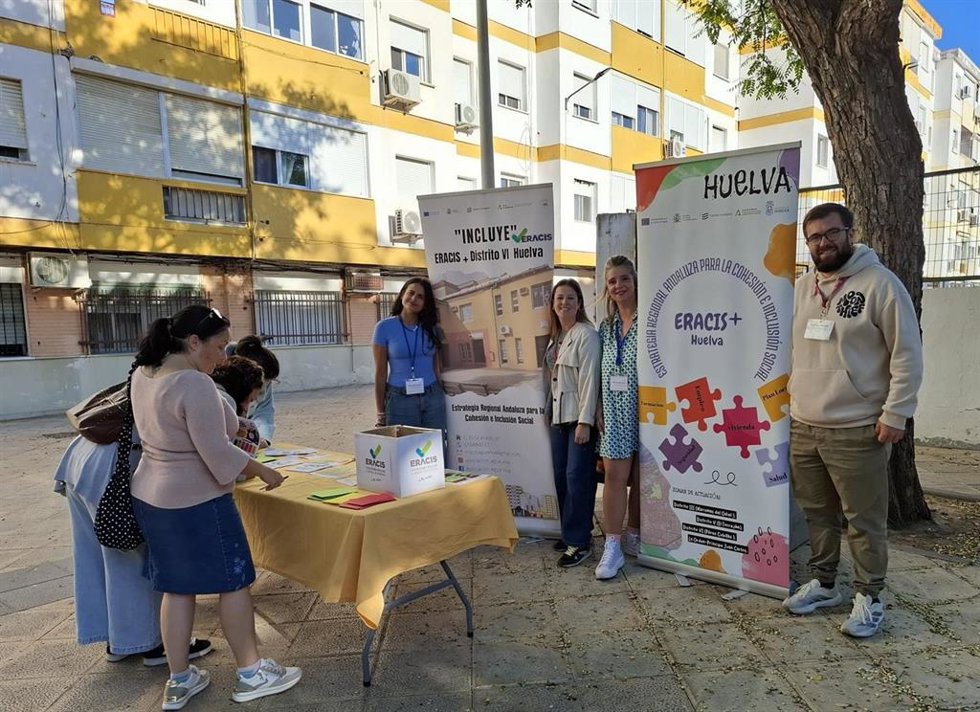 Actuaciones de la Jornada de divulgación e información de ERACIS+ en Huelva