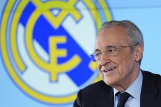 Florentino Perez attends during the Real Madrid Board of Directors meeting held at Ciudad Real Madrid on May 12, 2026 in Madrid, Spain.