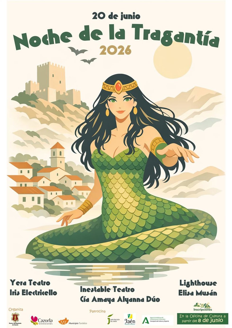 Cartel para la Noche de la Tragantía