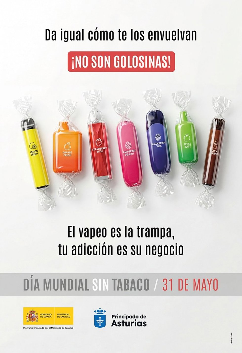 Cartel de la campaña del Principado.