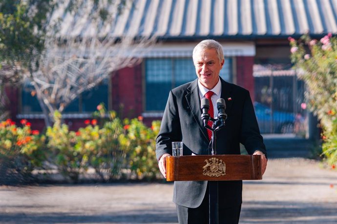 Santiago, 20 de mayo de 2026. El Presidente de la Republica, Jose Antonio Kast, presenta el Plan Invierno en el comedor social del Hogar de Maria en la comuna de la La Florida. Presidencia via Aton Chile