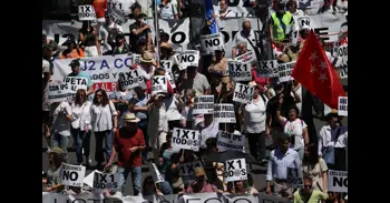 Mutualistas se manifiestan en Madrid para pedir cambios en la pasarela al RETA