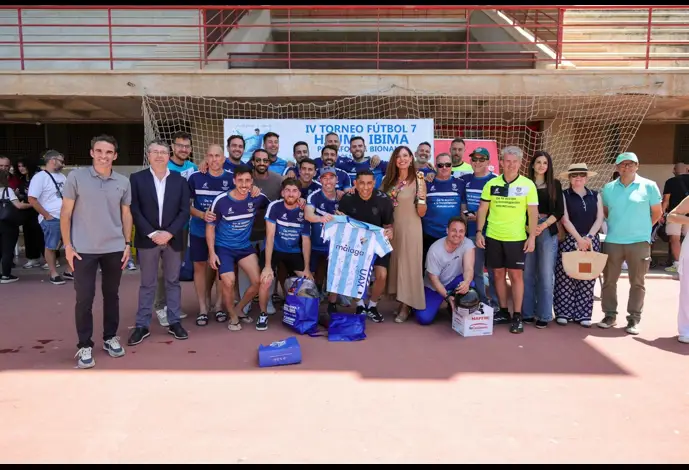 El IV Torneo de Fútbol-7 HRUM-Ibima recauda más de 16.000 euros para investigación biomédica