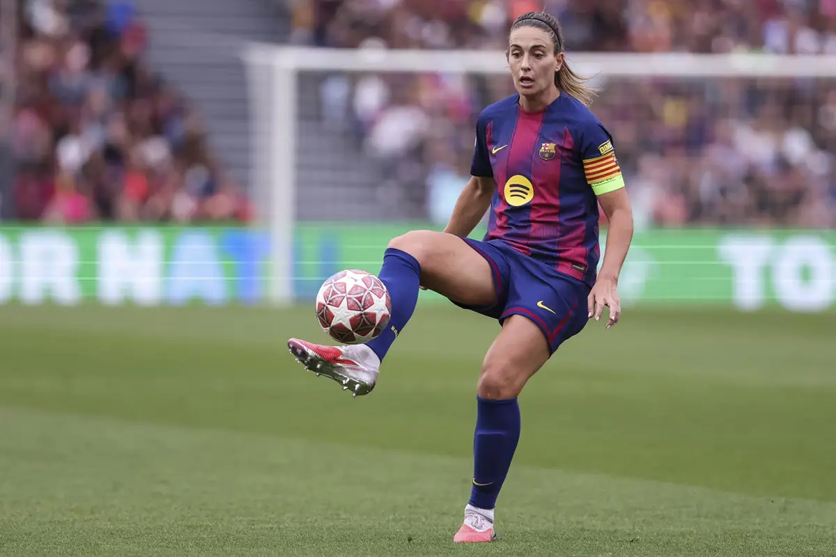 Alexia Putellas, en un partido con el FC Barcelona. - Javier Borrego / AFP7