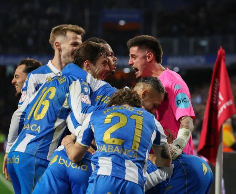 Archivo - El RC Deportivo elimina al RCD Mallorca en la Copa del Rey