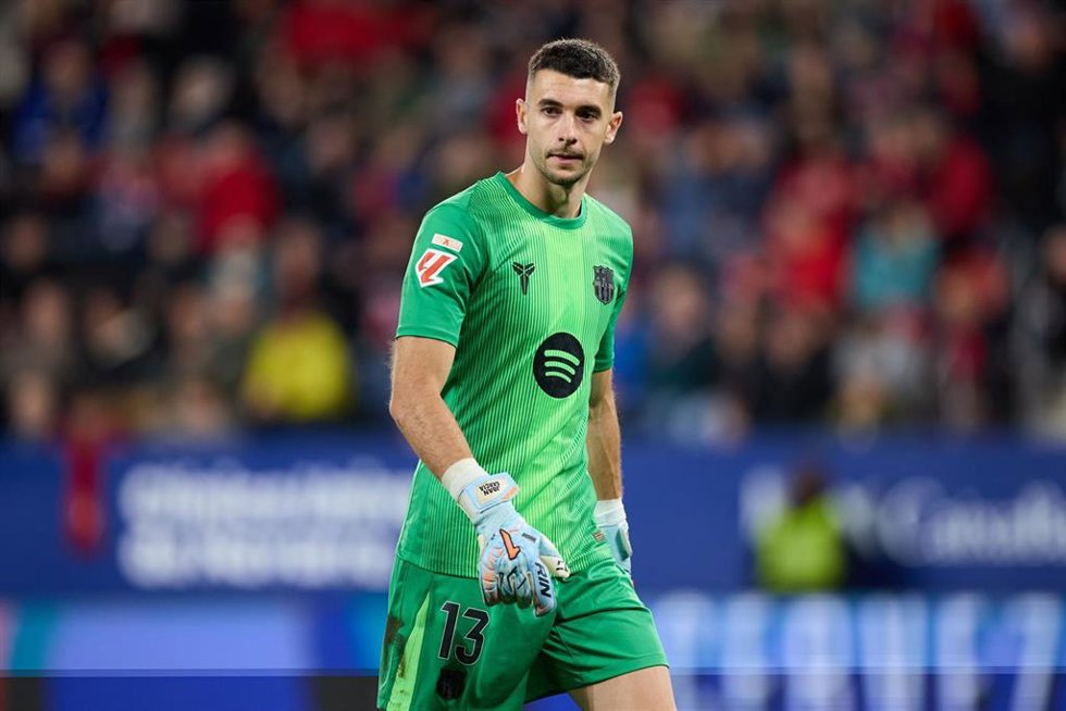 Joan Garcia, portero del FC Barcelona.