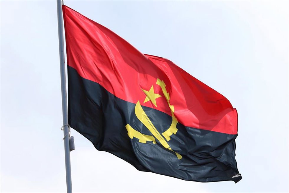 Archivo - Bandera de Angola