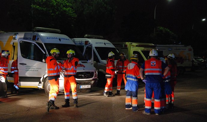 Imagen de archivo de sanitarios del Centro de Emergencias Sanitarias 061.