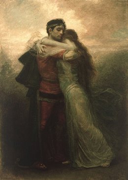 Obra 'Tristán e Iseo (La vida)' de Rogelio de Egusquiza