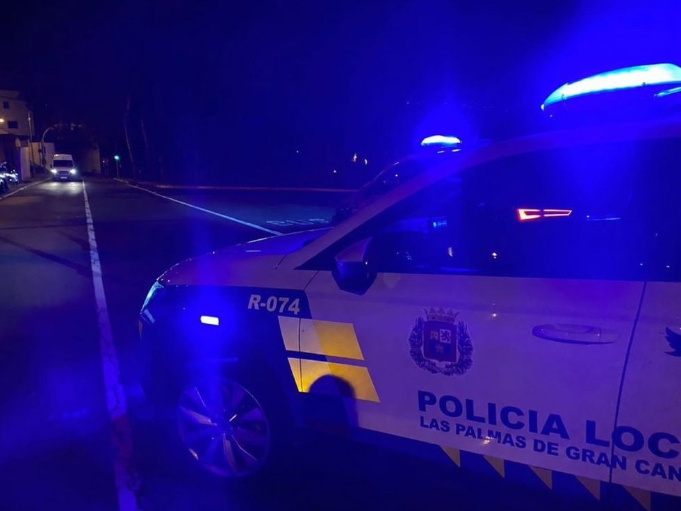 Coche de la Policía Local de Las Palmas de Gran Canaria