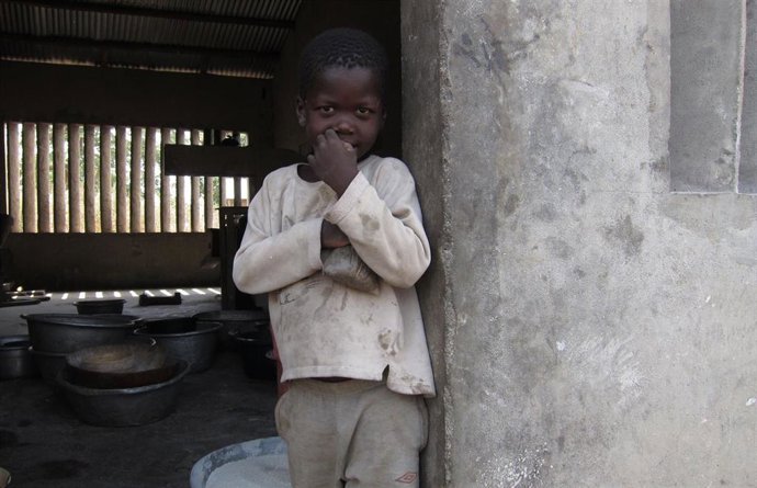 Archivo - Niño en Benín, África