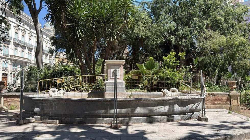 Estado actual del pedestal