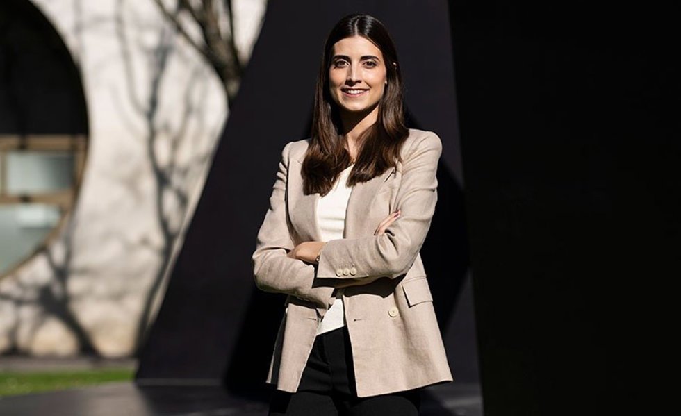 Nerea Pascual, en la UPNA.