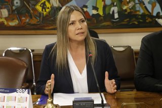 Valparaiso, 25 de septiembre de 2024 La diputada Marlene Perez durante la Comision AC Ministra Vivanco  Sebastian Cisternas/ Aton Chile