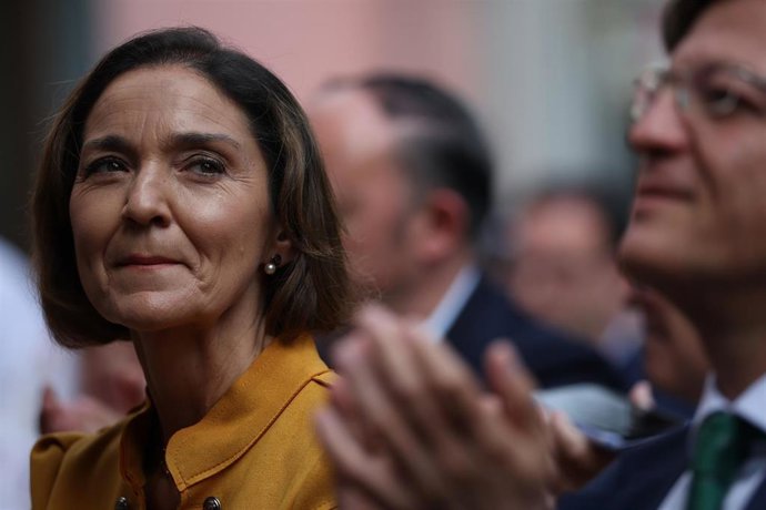 La portavoz del Grupo Municipal Socialista en el Ayuntamiento de Madrid, Reyes Maroto.