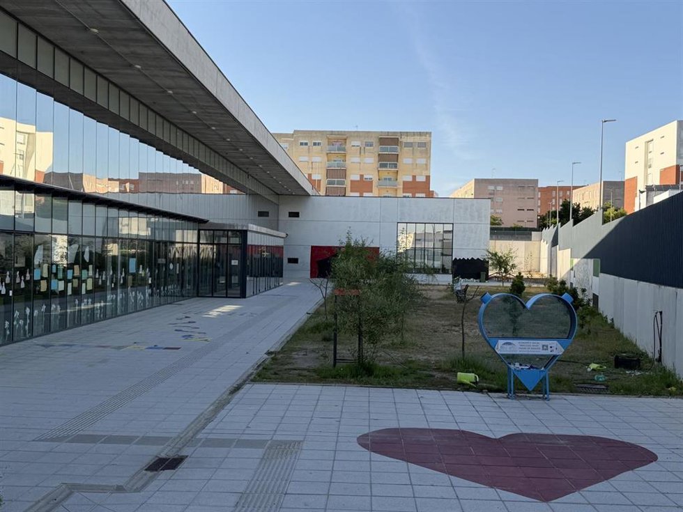 Imagen del Colegio Mirador de Cerro Gordo, en Badajoz.
