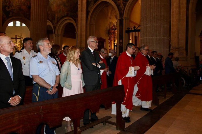 Misa en honor la Virgen de los Llanos de Albacete por el 70 aniversario de su coronación canónica.