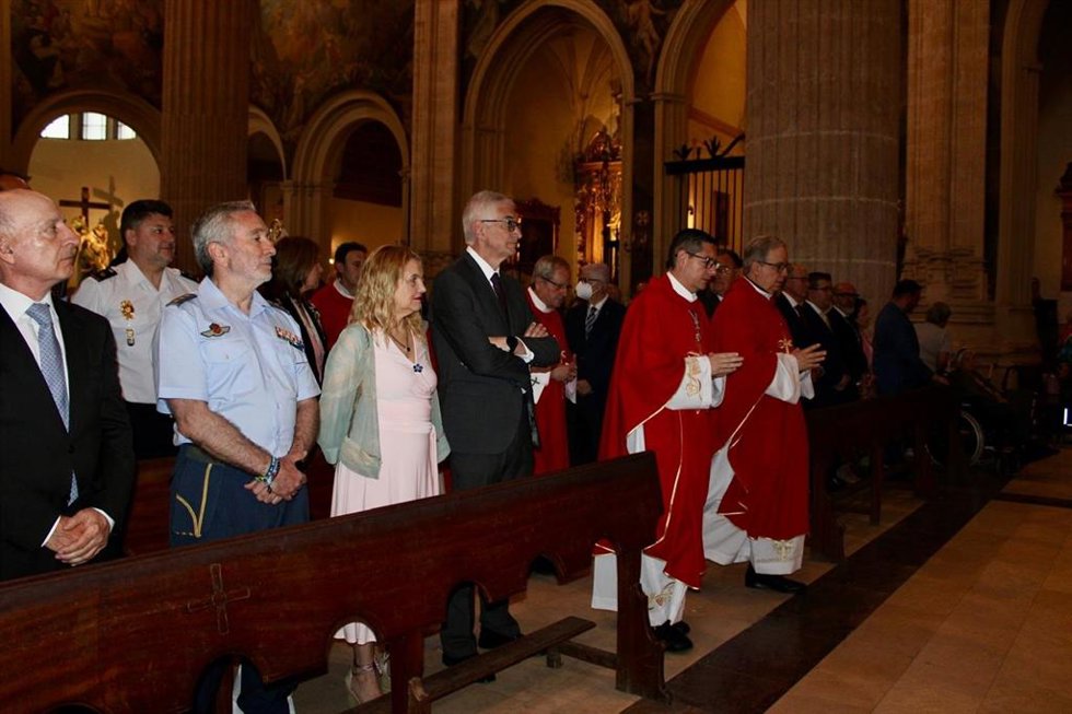 Misa en honor la Virgen de los Llanos de Albacete por el 70 aniversario de su coronación canónica.