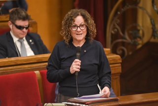 Archivo - Arxivo - La consellera de Cultura de la Generalitat, Sònia Hernández, durant una sessió de control al Govern, en el Parlament de Catalunya, a 25 de febrer de 2026, a Barcelona
