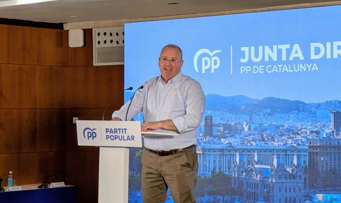 El secretari general del PP, Miguel Tellado