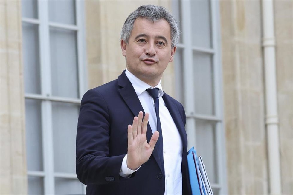 Archivo - El ministro de  Justicia francés, Gérald Darmanin