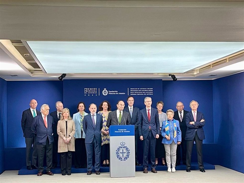 Archivo - Jurado del Premio Princesa de Asturias de Ciencias Sociales 2025.