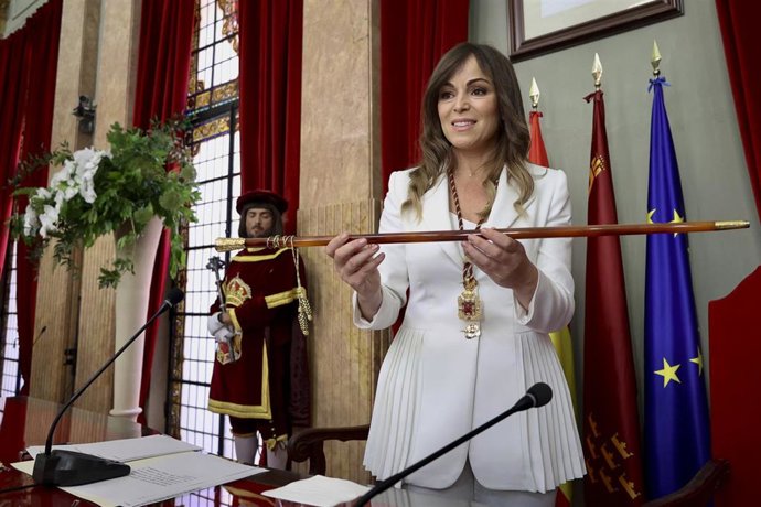 La nueva alcaldesa de Murcia, Rebeca Pérez