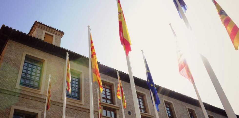 Edificio Pignatelli, sede del Gobierno de Aragón.