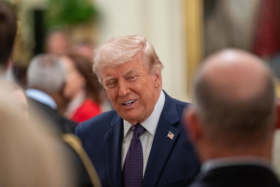 El presidente de Estados Unidos, Donald Trump 