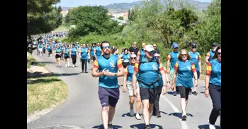 Tarazona se vuelca con la I Andada por el 182 aniversario de la Guardia Civil y a beneficio de la AECC