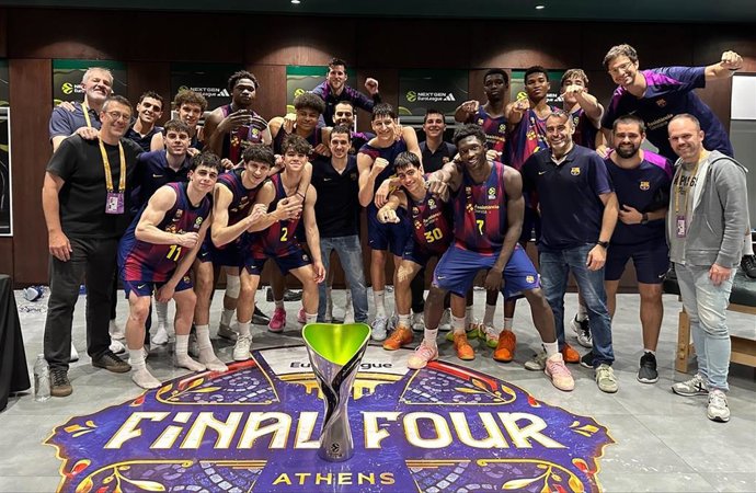 El Barça alza la Euroliga júnior ante el Real Madrid