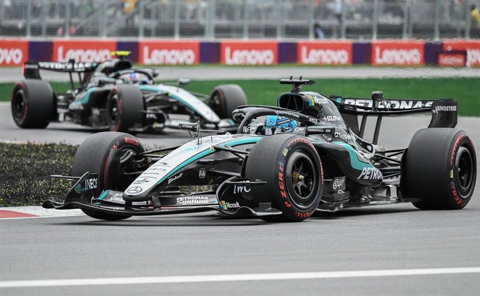 George Russell, Kimi Antonelli, Gran Premio Canadá