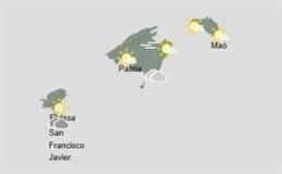 El tiempo hoy, lunes 25 de mayo, en Baleares.