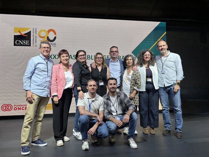 La Asamblea de la Confederación Estatal de Personas Sordas (CNSE) ha reelegido por mayoría absoluta a Roberto Suárez como presidente, revalidando su mandato por cuatro años más.
