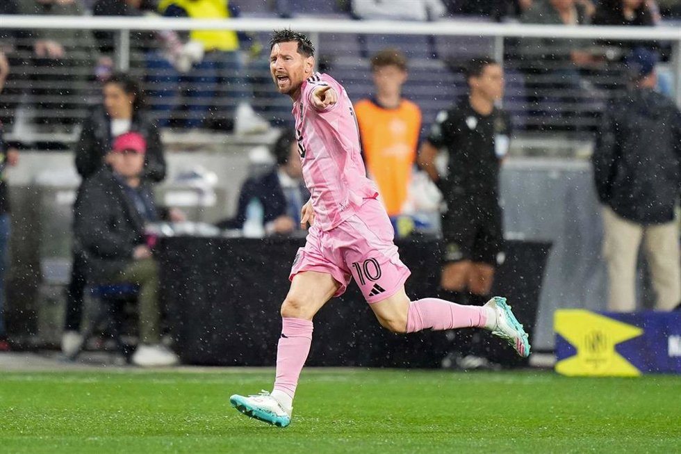 Archivo - Leo Messi durante un partido con el Inter Miami