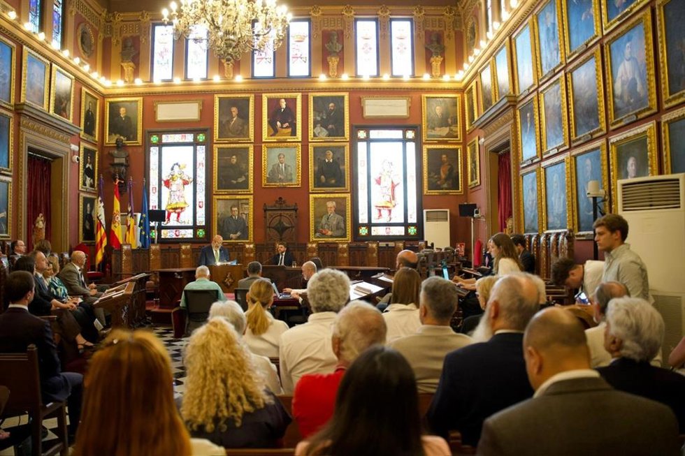El alcalde de Palma, Jaime Martínez, interviene en el Debate del Estado de la Ciudad 2026.