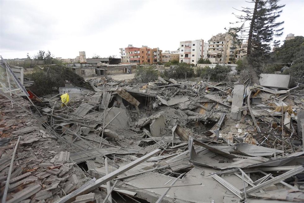 Destrucción de un centro de salud en la ciudad libanesa de Maashuq tras un bombardeo del Ejército de Israel contra el sur de Líbano en mayo de 2026 (archivo)