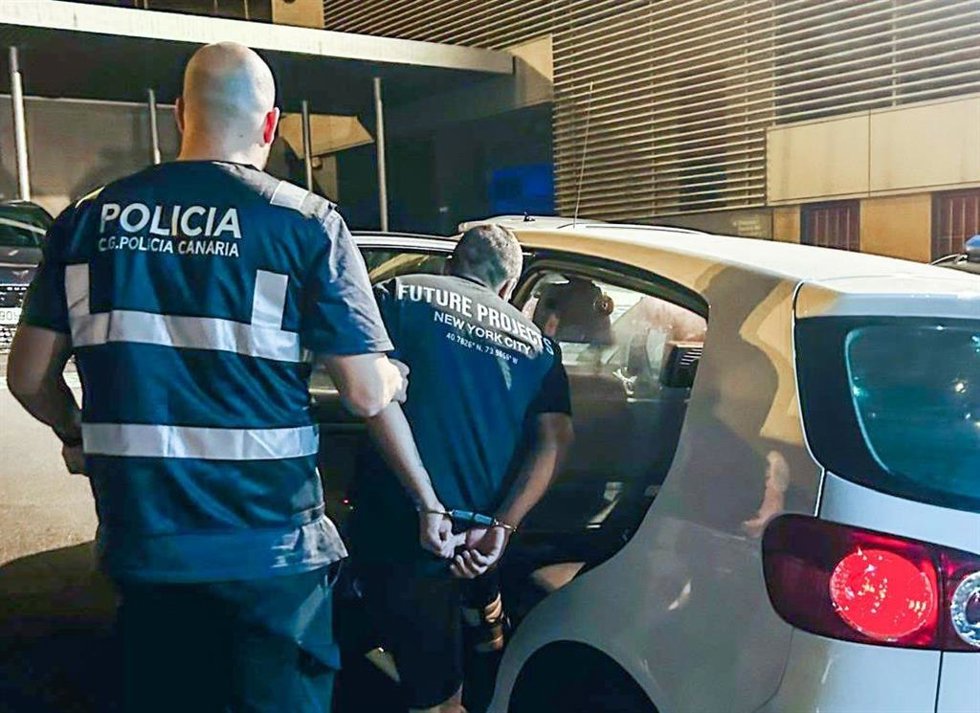 Un prófugo de la justicia, detenido en Candelaria