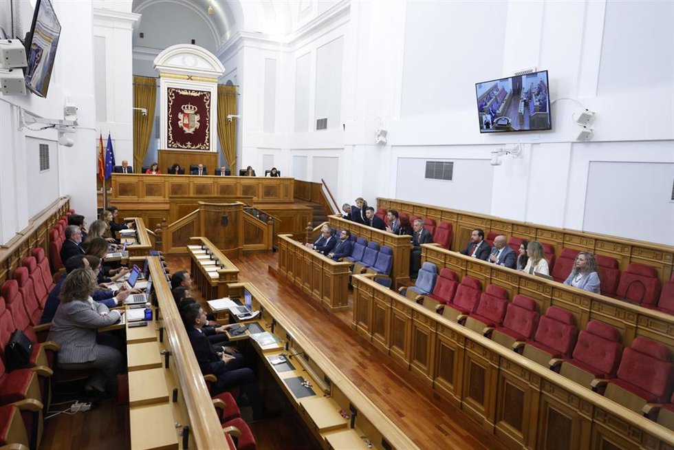 Pleno de las Cortes de Castilla-La Mancha