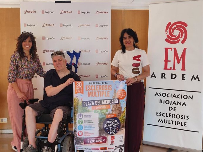 Logroño acoge el próximo 30 de mayo una jornada solidaria para conmemorar el Día Mundial de la Esclerosis Múltiple