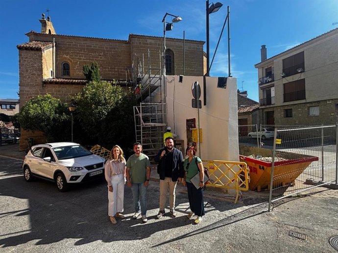 El Ayuntamiento de Logroño prevé tener rehabilitado el frontón de El Cortijo para el próximo mes de julio