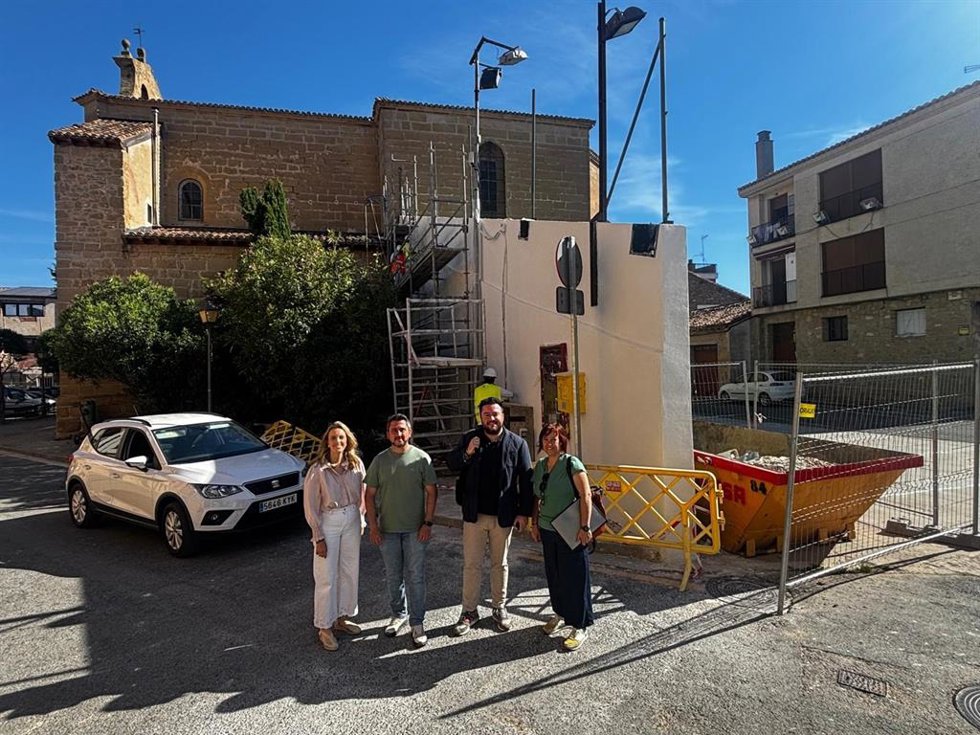 El Ayuntamiento de Logroño prevé tener rehabilitado el frontón de El Cortijo para el próximo mes de julio