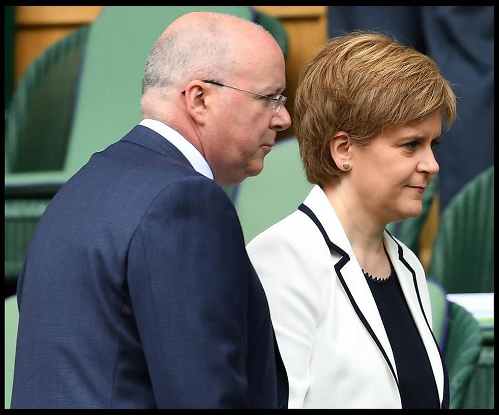 Archivo - La ex ministra principal de Escocia Nicola Sturgeon y su ex marido Peter Murrell en una imagen de archivo.