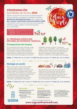 Cartel del programa.