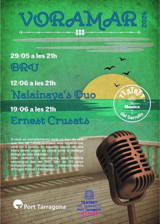 Cartel del festival Voramar 2026