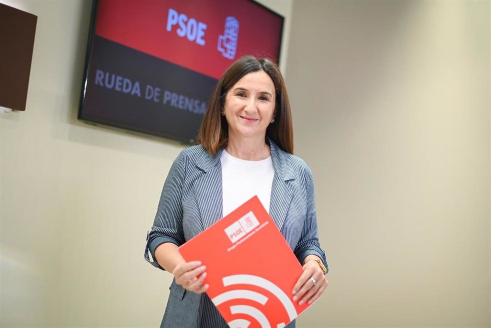 La diputada autonómica del PSOE Mónica Iglesias.