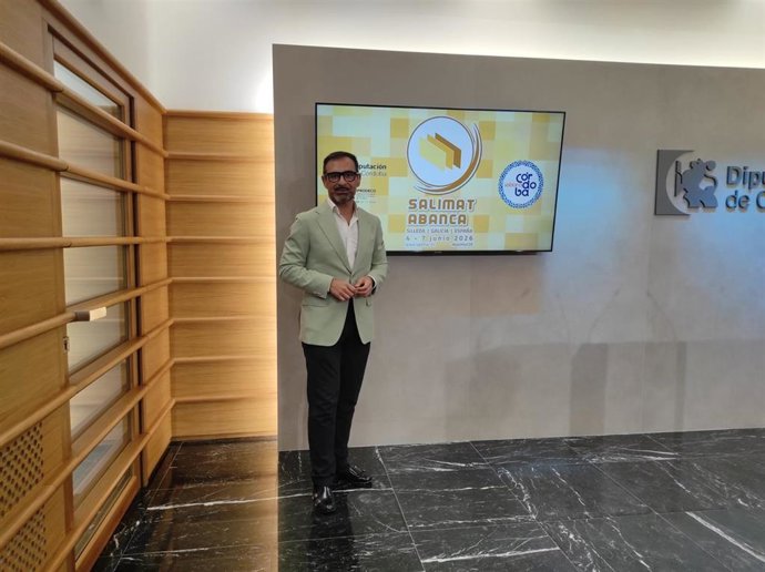 El delegado de Desarrollo Económico, Félix Romero, presenta la participación de la Diputación en Salimat Abanca 2026.