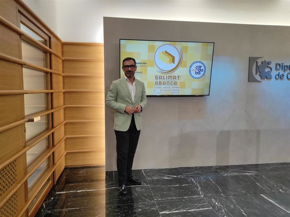 El delegado de Desarrollo Económico, Félix Romero, presenta la participación de la Diputación en Salimat Abanca 2026.