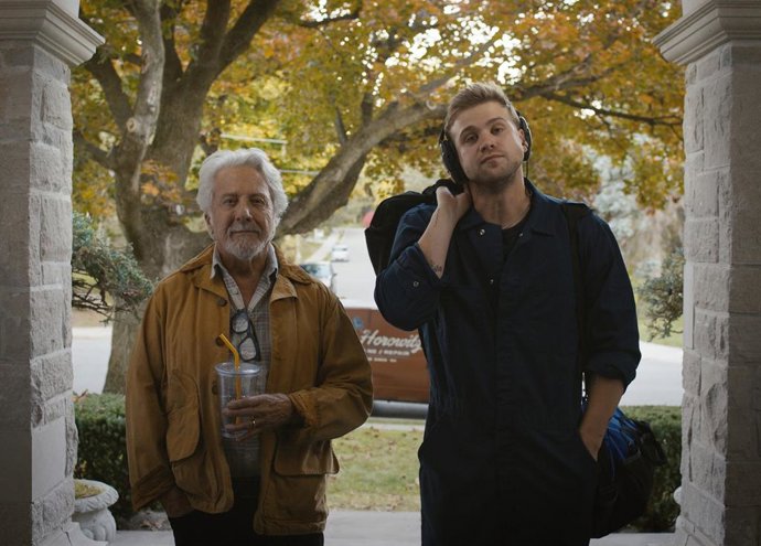 Dustin Hoffman y Daniel Roher en Un talento único