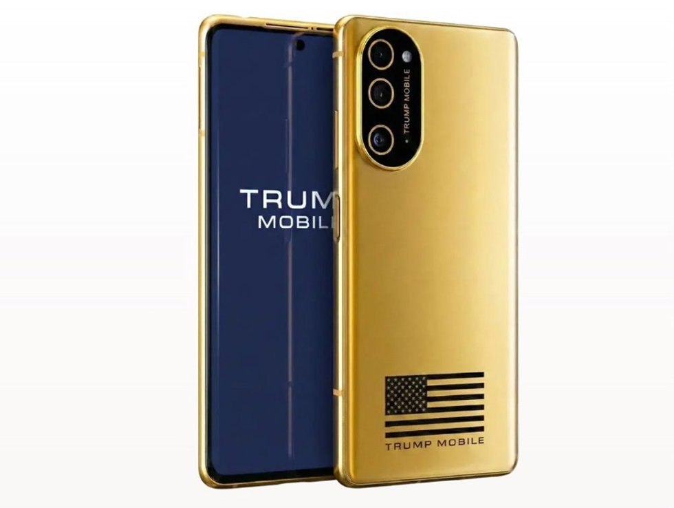 Imagen del teléfono móvil Trump Mobile